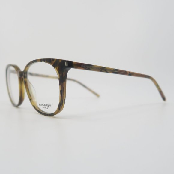 Saint Laurent Paris SL 38 003 52mm Light Brown Tortoise Shell New Eyeglasses. - Picture 2 of 7